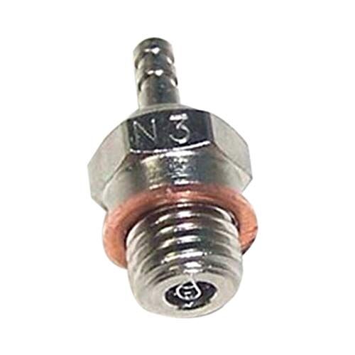 MayNuo Hot Glow Plug Spark for HSP 70117 1/10 1/8 RC Buggy Truck Vertex SH Nitro Motoronderdelen: (Color : 1Set N3)