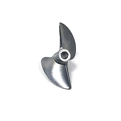 ZEPHYX 1PC Metalen 42mm Boot Propeller 4mm 4.76mm 3/16in P1.4 Prop Oppervlakte Propeller, for Nitro Elektrische RC Boot Snelheid MONO Catamaran RC-bootpropellers (Color : Right Hand)