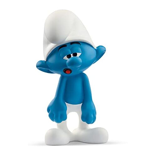 SCHLEICH de Smurfen Domme Smurf, vanaf 3 jaar, 20839 Speelfiguur, 3 x 3 x 5 cm