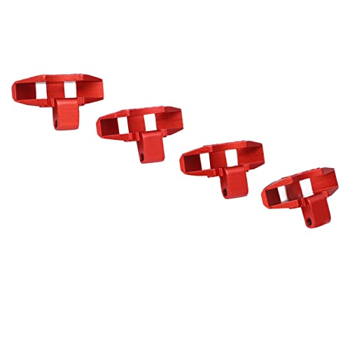 banapoy Metalen remklauwen, lichtgewicht replica remklauwen met hoge treksterkte Duurzaam voor UDR 1/7 RC auto(rood)