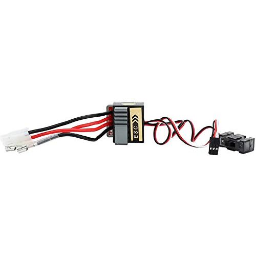 Germerse Laagspannings-snelheidsregelaar, elektrische snelheidsregelaar, laagspanning ESC-hoogfrequent aandrijfsysteem voor 1/10 RC auto RC-boot