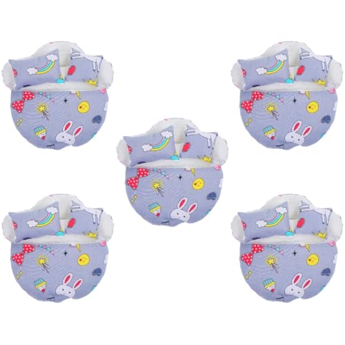 ifundom 5 Sets Pop Slaapzak Bed Home Decor Slaap Zak Woonaccessoires Delicate Pop Slaapzak Delicate Pop Slaapzak Pop Slaapzak Voor Decoratie Ob11 Polyester Speelgoed Baby