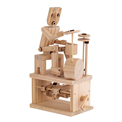 TIMBERKITS - Drummer Wooden Model Kit