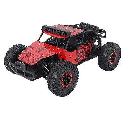 DAUZ 2,4 GHz Off-road Auto 4WD RC Auto 6V 500mAh Thuisgebruik (Rood)