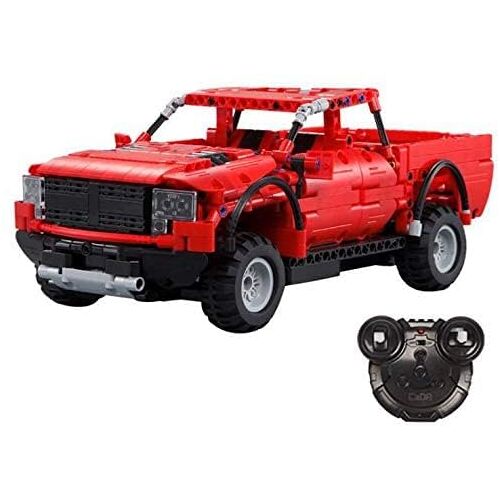 lflq 549Pcs 2.4Ghz Afstandsbediening Rc Blok Pick-up Truck Baksteen Bouwsteen Stapelen Blokken