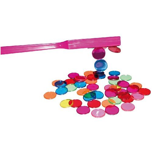 EDUPLAY 120106 Magnetische Bar met Spaanders'' Bouw & Magnetische Spellen, Multi Kleur