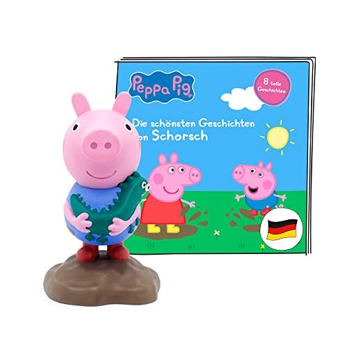 tonies Luisterfiguur voor Toniebox, Peppa Pig, de mooiste verhalen van Schorsch, hoorspel voor kinderen vanaf 3 jaar, speeltijd ca. 44 minuten