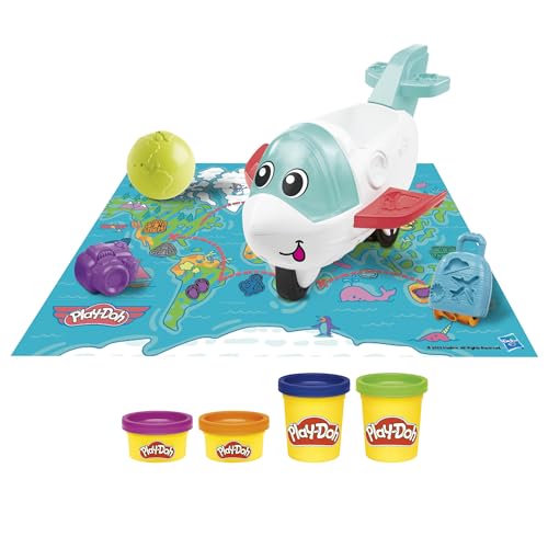 Play-Doh Ontdekkingsreiziger met vliegtuig-startset, speelset