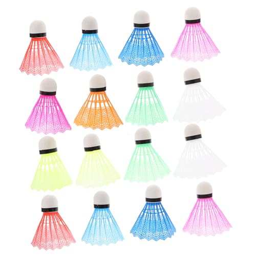 YARNOW 60 Pcs Paddle Bal Badminton Shuttles Bulk Shuttle Gekleurde Lucht Badminton Shuttle Shuttles Badminton Kids Badminton Shuttles Birdies Badminton Bal Kind Outdoor