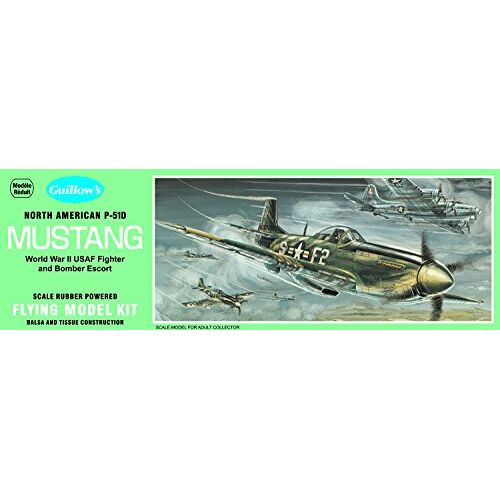 Guillow 's Noord-Amerikaanse P51D Mustang Model Kit