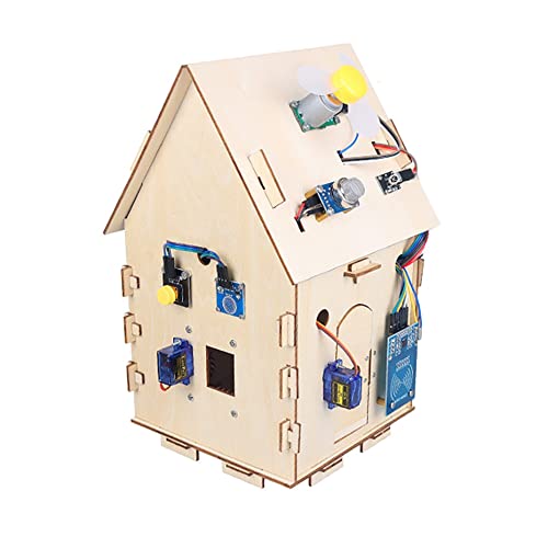 Rwedkd STEM Programmeerkit DIY Smart Home Kit Log House Programmering Kit