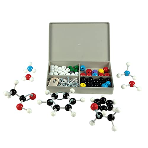 WUURAA 125 Stuks Chemie Model Draagbare Organische Model Set Voor Student Organische Chemie Leren Organische Chemie Model Organische Chemie Modellering College