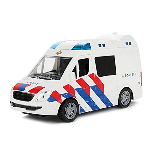 Toi-Toys Toi Toys Cars&Trucks Politiebus frictie met licht en geluid 21cm