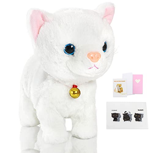 Smalody Elektronisch knuffel,  Robot Cat Interactief speelgoed Elektronische huisdieren voor kinderen Gift Party