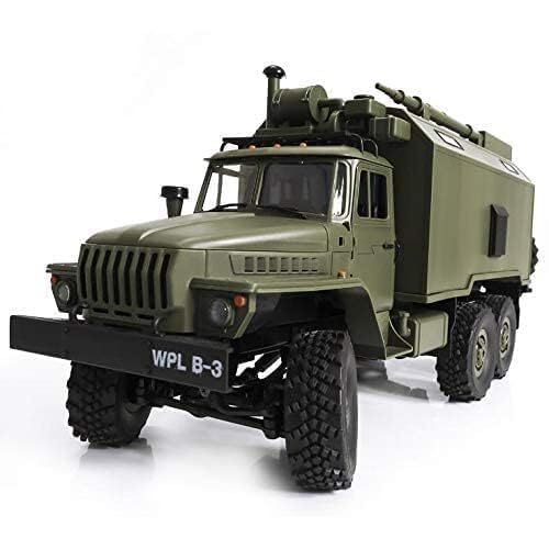 safindeng 1/16 4WD Afstandsbediening 6X6 Commando Auto 2.4 GHZ rc Sovjet-eenheid Ural Militaire Vrachtwagen