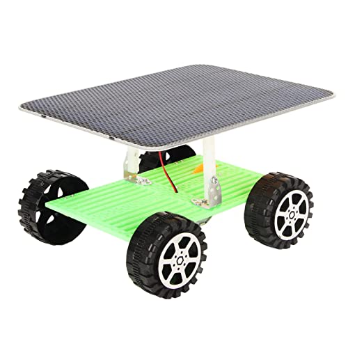 ASHATA Car Kit op Zonne energie, Carkit op Zonne energie, Educatief Wetenschappelijk Speelgoed met Praktische Vaardigheden, Maak Je Eigen Auto op Zonne energie, voor Kinderen