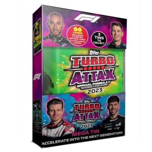 Topps Turbo Attax Formula 1 2023, Ruilkaarten Mega Tin (Paars)(VK versie)