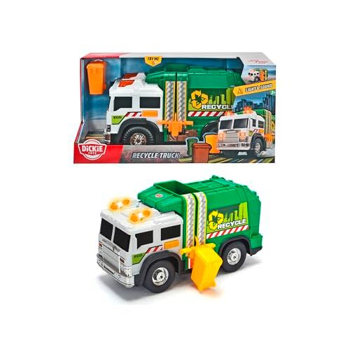 Dickie Toys 203306006 recycling-/afvalwagen-speelgoed, meerkleurig