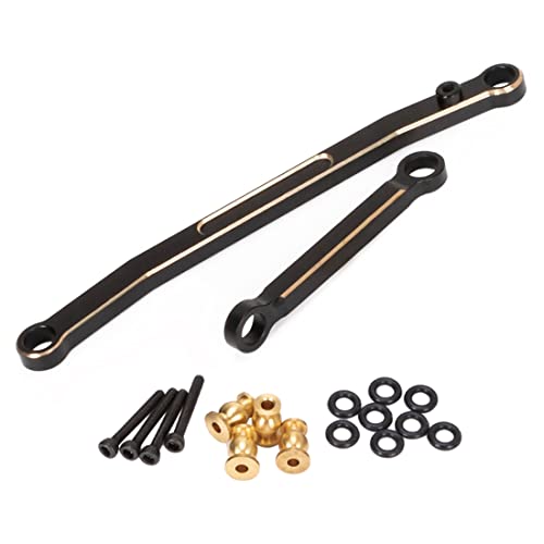 Datering Brass Steering Rod Tie Links voor 1/24 RC Crawler Car Axiale SCX24 JLU Deadbolt C10 90081 Upgrade Onderdelen