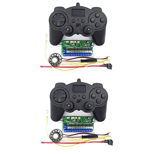 liovitor 2 x 16 kanalen 2,4 G afstandsbediening zender ontvanger bedieningspaneel 12 V DIY controller voor RC Auto/Boot/Graafmachine