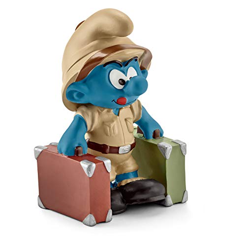 SCHLEICH 20780 The Smurfs Jungle Smurf, ontdekkingsreiziger