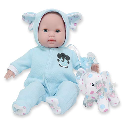 JC TOYS Babypoppen, blauw (30030)