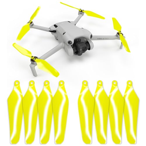 Master Airscrew Super Stealth Propellers voor DJI Mini 4 Pro & Mini 3 Pro Elektrisch, 4 propellers in set