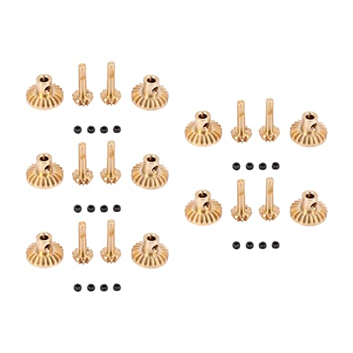 TsoLay 5 x messing voor- en as-aandrijving, aandrijving, assen, versnellingsbak, upgrade accessoires voor B24, B36, C14, C24, MN D90, D99, MN99S, onderdelen