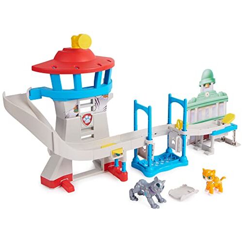 Spin Master PAW Patrol Cat Pack Avonturenbaai-speelset met uitkijktoren en 2 PAW Patrol-actiefiguren