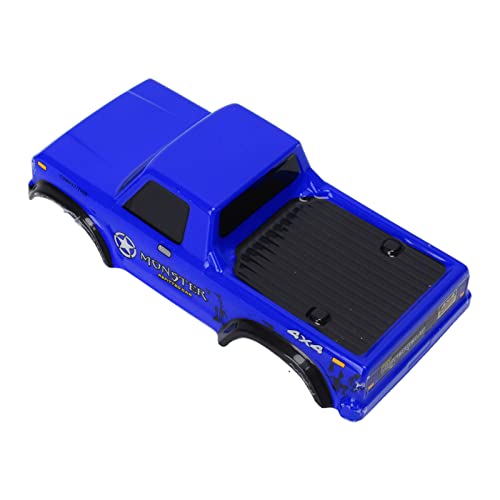 WINH RC Autocarrosserie, PE-materiaal RC Autocarrosserie voor 1:24 Rupsvoertuig (BLUE)