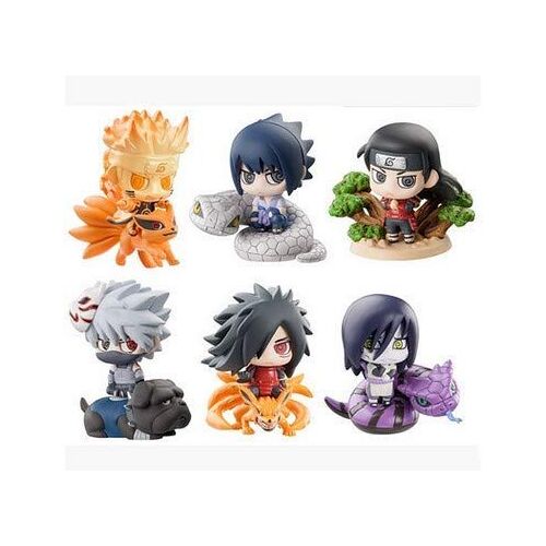 Multiculture Chibi Figure Set 6 Mini Figuur