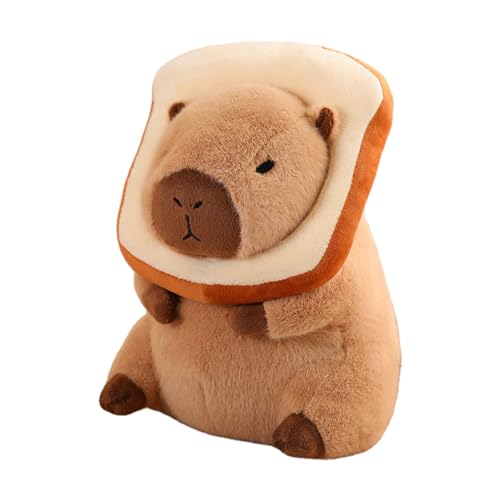 HUNYA Capybara Pluche, Knuffelbare Pluche Capybara, Schattig Capybara Knuffel, Zacht Capybara Pluchekussen, Capybara Knuffel, Capybara Cadeaus