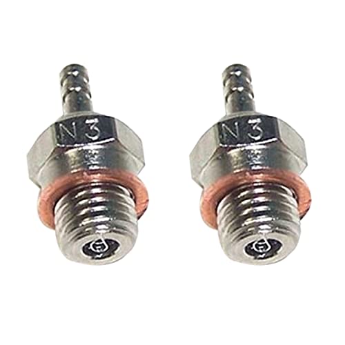 Jowsst 2 x N3 gloeibougie vonken voor 70117 1/10 1/8 RC Truck Nitro motoronderdelen