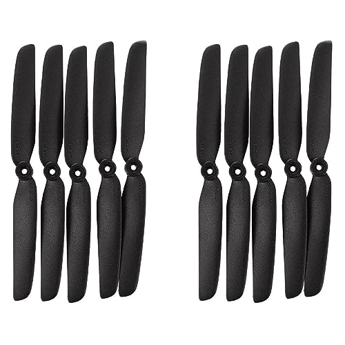 Bdukbduk 10X Elektrische Rc Vliegtuig Grijs Propellers Props 2 Blade 152X76Mm 6X3 6030