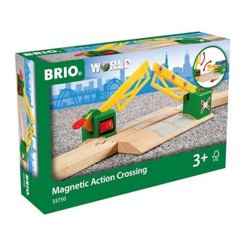 Brio Magnetische spoorwegovergang 33750