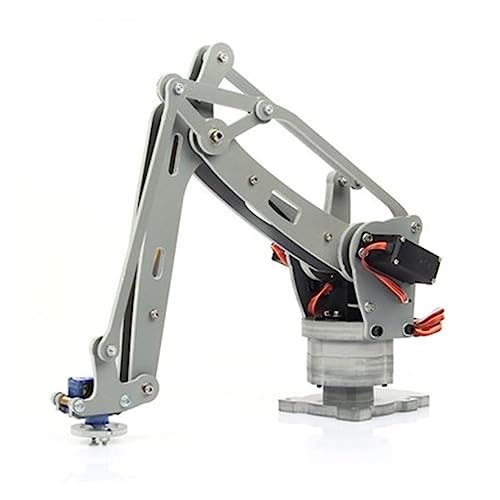 CIRONI Robotic Manipulator Arm 4 Vrijheidsgraden Industriële Robot, Onderwijsmodel Vier Axis Diy Onderwijshulpmiddelen Robot kit (kleur: Mechanische arm)