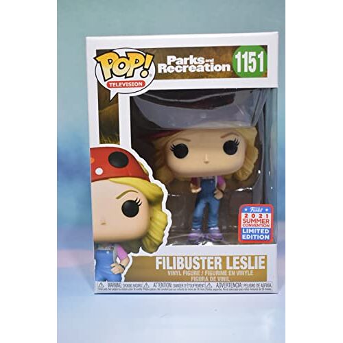 Funko POP! Parks and Recreation 1151 Filibuster Leslie 2021 Summer Convention