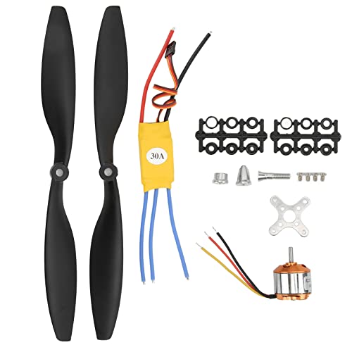 WINH 30A ESC 1045R Propeller Kit Sterk Uithoudingsvermogen Aerodynamisch Ontwerp ESC Kit voor RC Vliegtuig Multicopter Parking