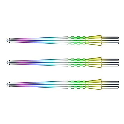 Dragon speciale dartpunten raptor gt dartpunten regenboog 33 mm 1 set per verpakking