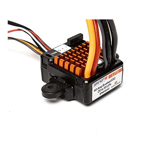 Spektrum Bedrijf 40A Lite Brushed Smart ESC, 2S-3S: IC3