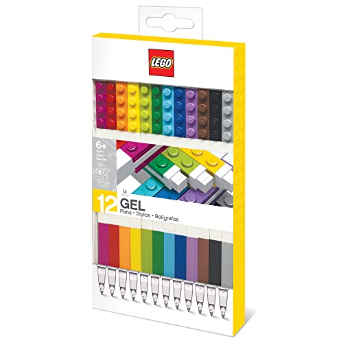 Lego Gekleurde gelpennen 12 stuks 16 cm