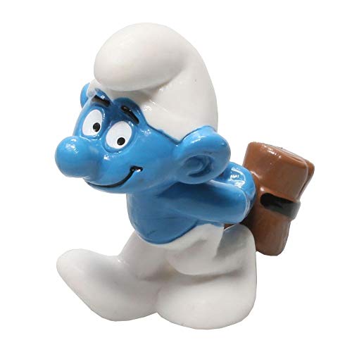 Schleich The Smurfs ® Figure Smurf with wooden mallet (20096)