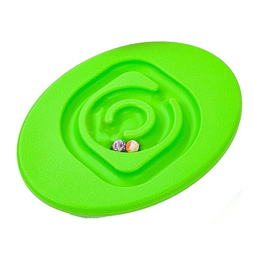 generic Kid Rocking Snail Balance Wipbord, Maze Balance Board met Verbeterdeen Perceptietraining (GREEN)