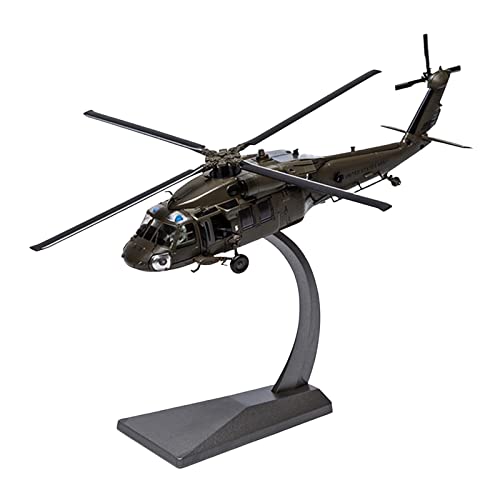 GUYANA Kopie vliegtuig model 1/72 Voor Black Hawk UH-60 Schaal Helikopter Diecast Vliegtuigen Met Afneembare Stands Legering Vliegtuig Collection