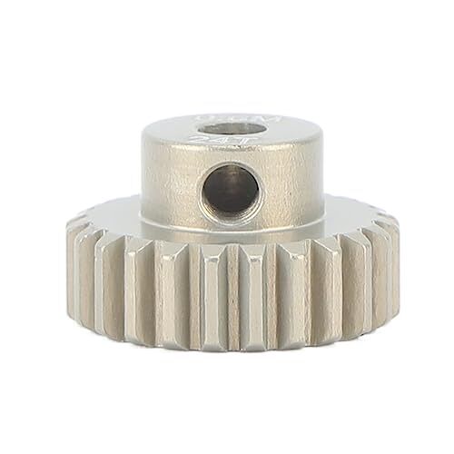 LJCM 0.6 Module Pinion Gear, Universal Fit Pinion Gear 3.175mm voor RC Track 1/8 1/10 (24T)