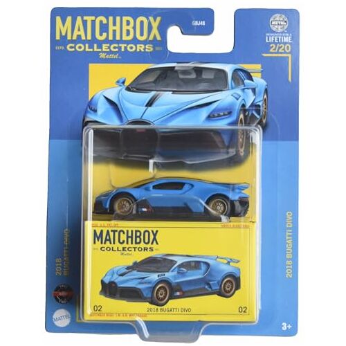 Matchbox 2018 Bugatti Divo, Verzamelaars 2/20 [Blauw]