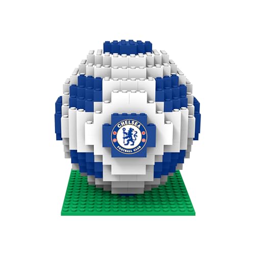 FOCO Officieel gelicentieerd product Chelsea FC BRXLZ XL-stenen 3D-voetbal bouwset