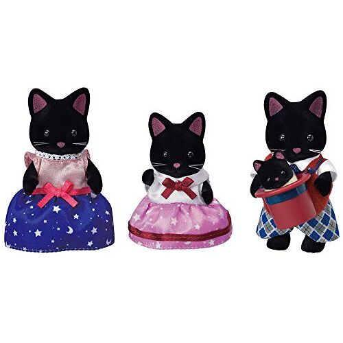 Sylvanian Families EPOCH  Midnight Cat Familie