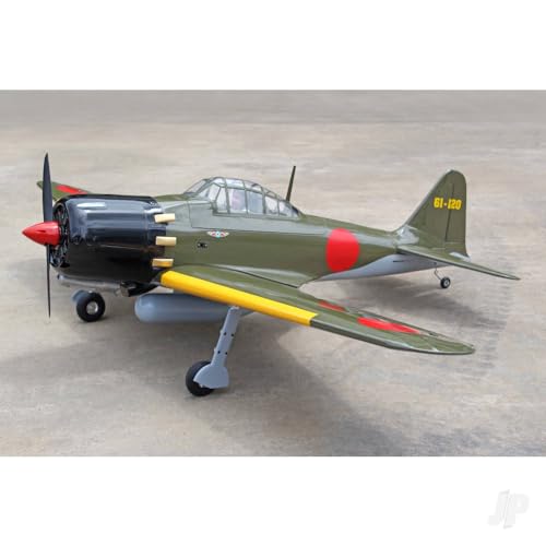 Seagull A6M Zero (20cc) 1,7 m (66,9 inch) met 84 ° elektrische oprolmechanismen