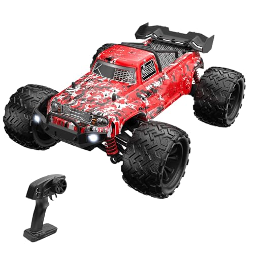 ROXIES RC Auto, 2,4 GHz RC Terreinwagen Voor Elk Terrein, 40 Km/U 4WD Hoge Snelheid RC Terreinwagen Met LED-verlichting, Schaal 1:16 RC Terreinwagen, Cadeau Voor Volwassenen En Kinderen